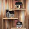 Greentek; 3PCS Fall Wooden House Decor Set – Rustic Farmhouse Autumn Tabletop Centerpieces for Thanksgiving Tiered Tray, Shelf, Coffee Table & Harvest Home Decorations; Category:Fall Tabletop Decor; Image:4